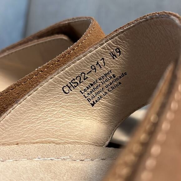 David Tate Laurel size 9 wide wedge sandal - Picture 6 of 9